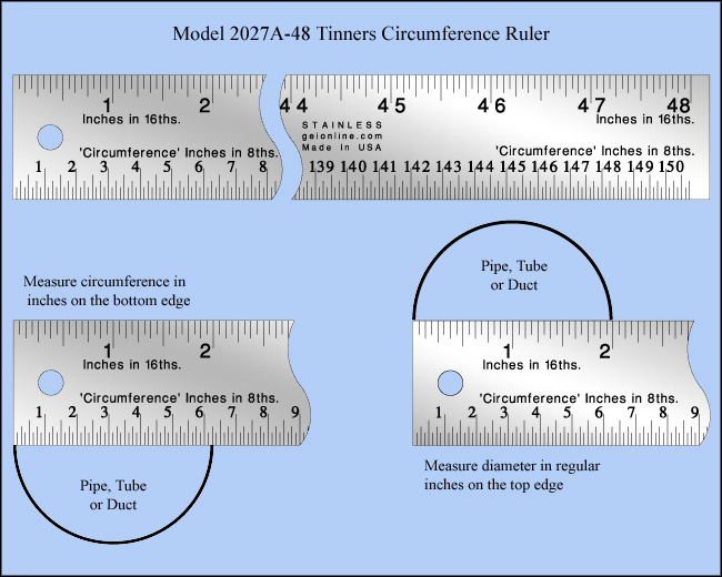Edgie 6 Ruler - 1/8