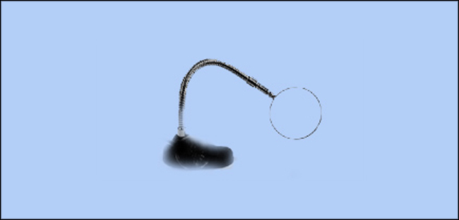 Magnifier With A 'Goose Neck' And 4" Diameter Lens - Model ONS-0265