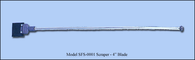 Industrial Heavy Duty Scraper, Chopper and Roofing Spud Bar, 4" Blade - Model SFS-0001
