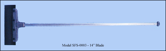 Industrial Heavy Duty Scraper, Chopper and Roofing Spud Bar, 14" Blade - Model SFS-0003