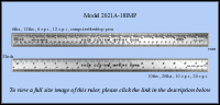 Custom Promotional and Imprinted Computer and Desktop Publishing Stainless Steel Rulers, Inch & Metric 1/6", 1/10", 1/12", 1/20", 1/32", mm, pica - 18" Length - Model 2021A-18IMP