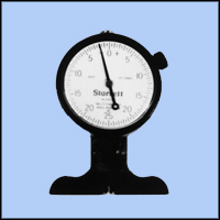 Precision Dial Needle Point Depth Gauge, Inch & Metric 0.0005"  - Model  BNS-0100