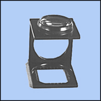 Linen Tester, 6x - Double Lens (Metal Frame) - Model LNS-0015
