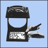 Linen Tester, 3x - Single Lens (Plastic Frame) - Model LNS-0033