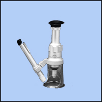 Wide Field Measuring Microscopes With Illumination, 20x to 200x - Models MNS-0420-90