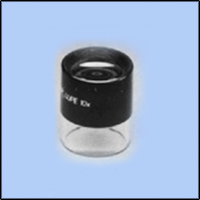 Magnifier With Clear Acrylic Base And Fixed Focus, 10x - Model ONS-0081