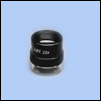 Magnifier With Clear Acrylic Base And Fixed Focus, 22x - Model ONS-0083