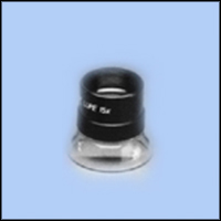 Magnifier With Clear Acrylic Base And Fixed Focus, 15x - Model ONS-0085