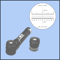 Measuring Magnifier and Optical Comparator, 10x -  Model ONS-0102