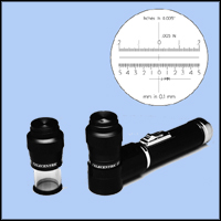 Telecentric Collimating Measuring Magnifier and Optical Comparator, 7x -  Model ONS-0383